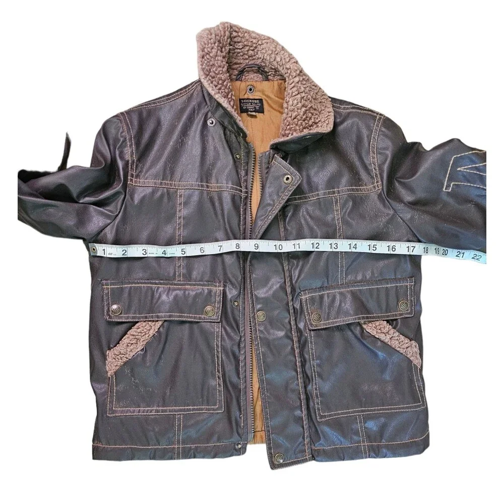 Microbe By Grant Kids Brown Coat Sz 28